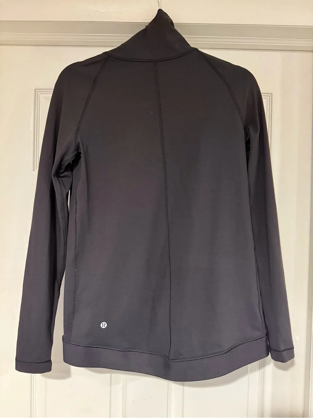lululemon athletica Black Draped Asymmetrical Rally Wrap Jacket